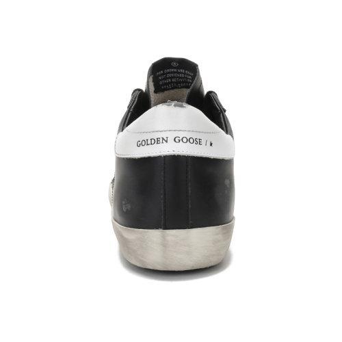 GOLDEN GOOSE DELUXE BRAND/GOLDEN GOOSE DELUXE BRAND黄金鹅 男士皮革Super-Star系带休闲运动鞋板鞋脏脏鞋 GMF00101 F000321 商品图2