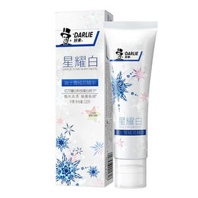 好来星耀白瑞士雪绒花精华牙膏120g
