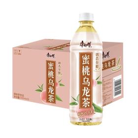 【批发】康师傅蜜桃乌龙茶500ml*15瓶