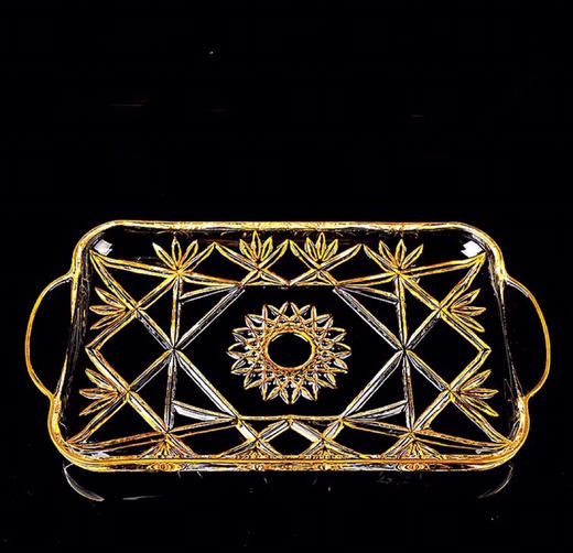 【团购】5F隆昌瓷器黎明晶砖平盘 商品图0