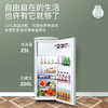 DAEWOO韩国大宇电冰箱家用双开门冷柜节能静音宿舍用复古小型冰箱 商品缩略图1