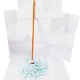 木柄布条拖把地拖