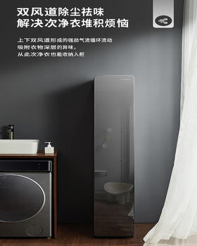 韩国大宇智能衣物护理机家用熨烫机蒸汽除菌消毒全自动热泵烘干机
