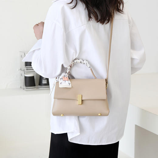 新款小众潮流单肩腋下丝巾女包HD2773 商品图2