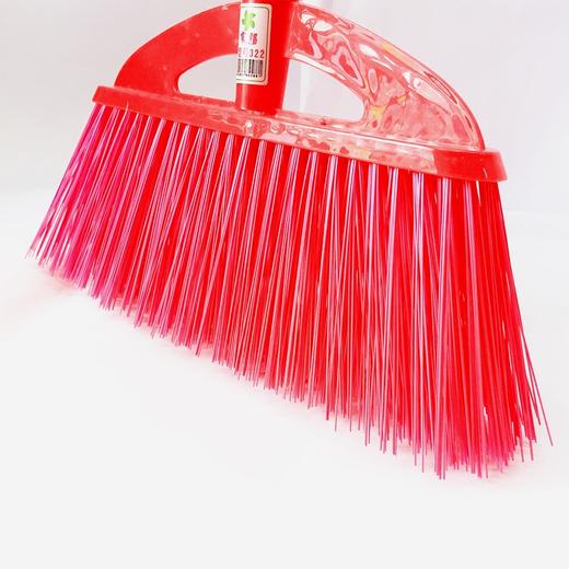 塑料扫把 超硬毛扫水 木柄胶丝清洁扫帚扫把 工厂家用商用单个户外粗丝扫把笤帚物业车间商场专用 商品图4