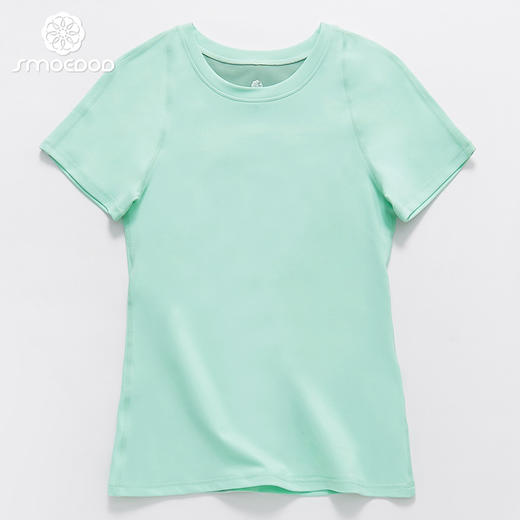 【100元任选4件】水沐伊朵瑜伽短袖5362（有胸垫） （清仓产品，收货7天内支持调换、不退款） 商品图2