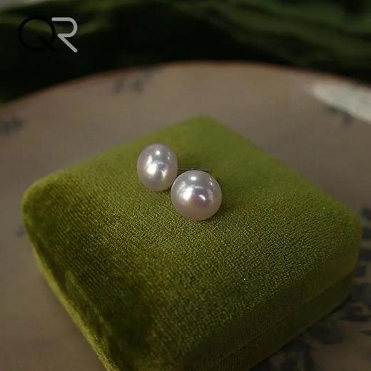 dp-淡水珍珠耳钉女2022年新款潮小众设计养耳洞气质耳环耳饰 商品图7