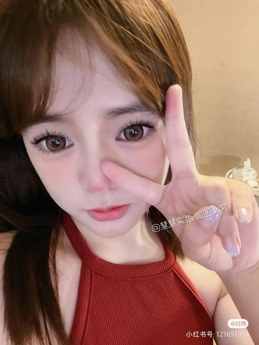 【店主实拍】秋叶黄棕-14.5mm【年抛 0-1000度 含525/575】 商品图3