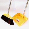优而佳不锈钢柄垃圾铲软胶丝扫把套装室内居家办公室软毛扫帚尘必洁地板簸箕笤帚塑料扫把斗组合套装不锈钢家用撮箕笤帚不粘头发扫地神器扫帚垃圾铲 商品缩略图2