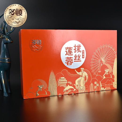 【严选】多顿月饼礼盒拔丝莲蓉8饼1味400g（厂家直发） 商品图3