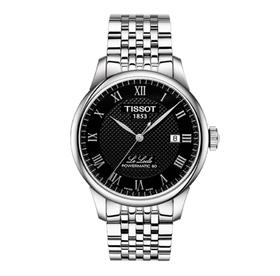 天梭力洛克系列钢带男表