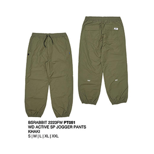BSRABBIT 22-23FWPT051 PT052 新款雪裤 WD ACTIVE SP JOGGER PANTS 商品图1