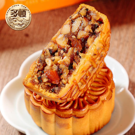 【严选】多顿月饼礼盒秘制五仁4饼710g（厂家直发） 商品图4