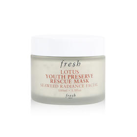 【YZ】Fresh馥蕾诗睡莲青春活妍赋活面膜100ml 提亮肤色 补水滋润