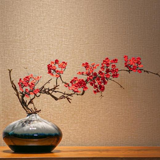 <有书独家>景德镇工艺品花瓶新中式玄关卧室客厅茶室桌面装饰品陶瓷禅意摆件 商品图5