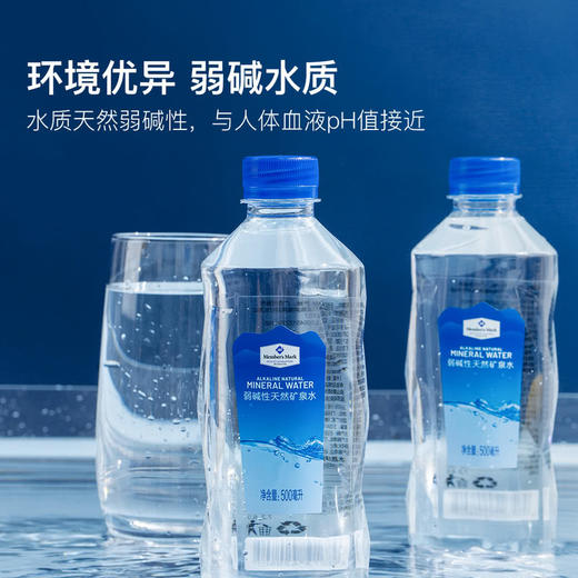 MM 山姆 Member's Mark 弱碱性天然矿泉水 500ml*42瓶 商品图2