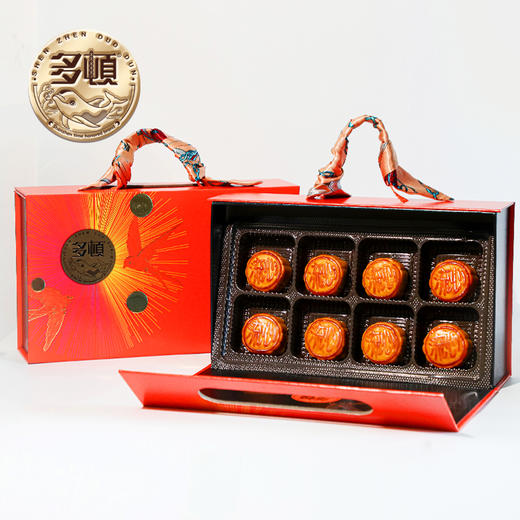 【严选】多顿月饼礼盒燕窝流心8饼1味400g（厂家直发） 商品图5