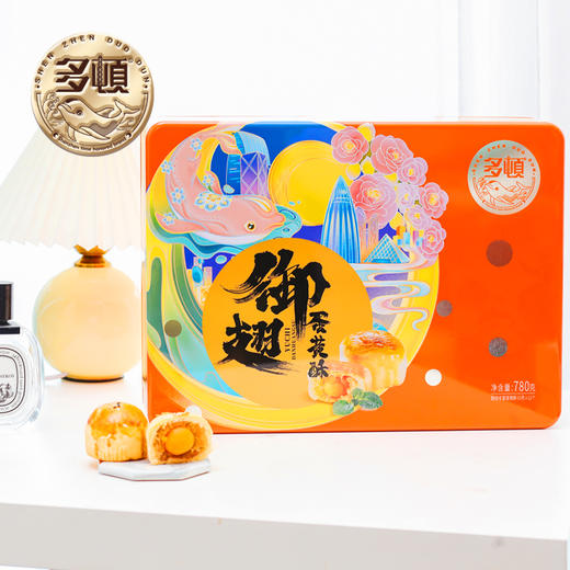 【严选】多顿月饼礼盒御翅蛋黄酥12枚780g（厂家直发） 商品图1