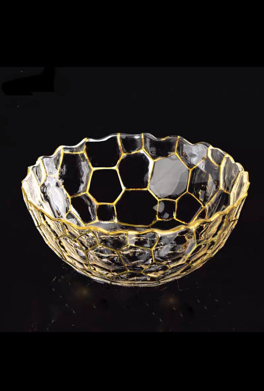 5F隆昌瓷器30cm水立方果斗 商品图0