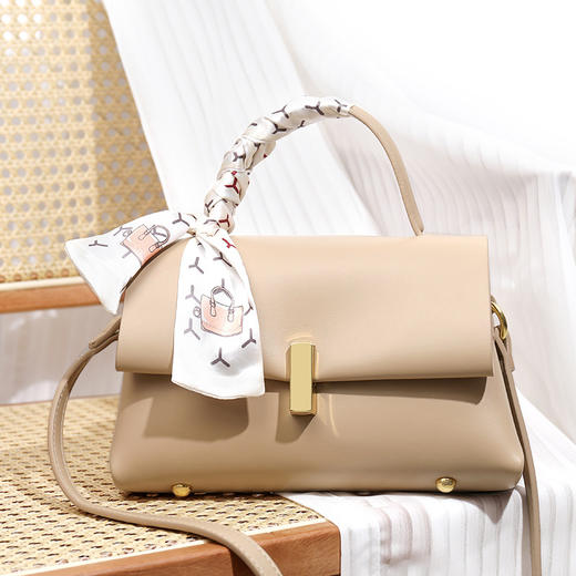 新款小众潮流单肩腋下丝巾女包HD2773 商品图0