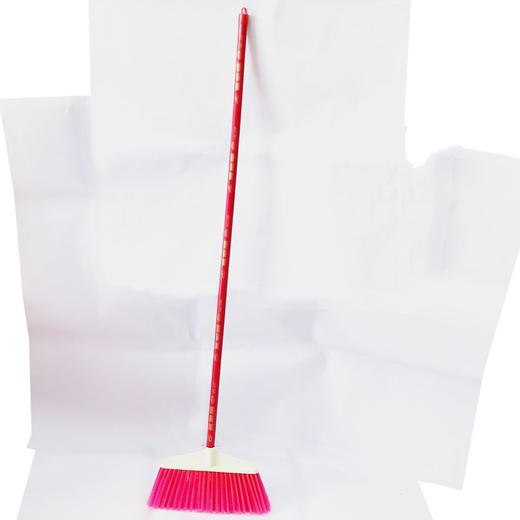 扫把 软毛胶丝扫把 塑料扫把 木柄清洁扫帚扫把办公室家用单个室内扫把笤帚 商品图3