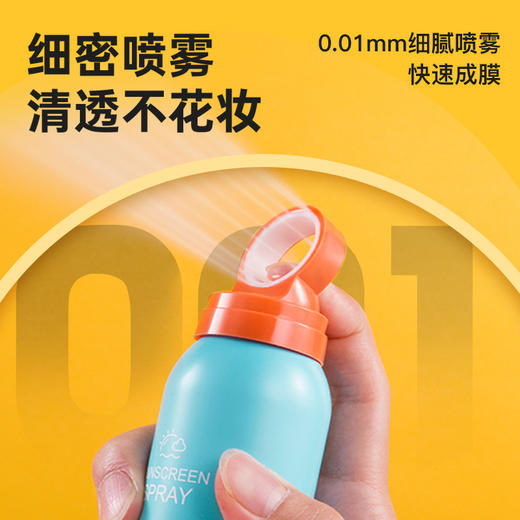 【买一送一！】抖音同款小光圈防晒喷雾SPF50+PA+++防水防汗隔离紫外线防晒喷雾 商品图2