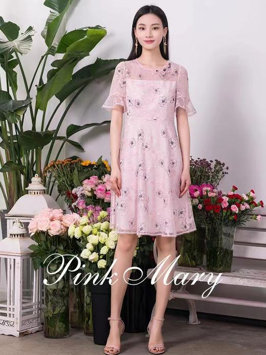 粉红玛琍连衣裙 商品图0