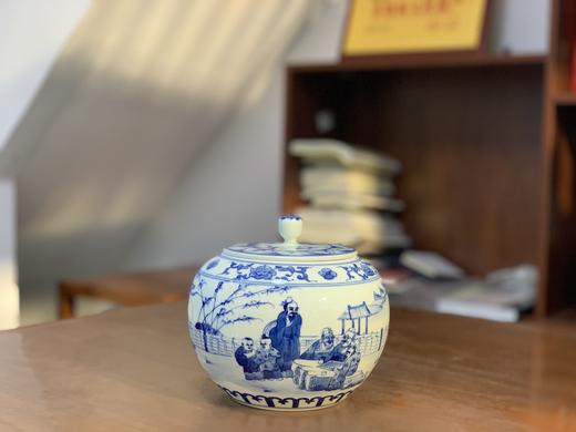 杜芳星：竹林七贤茶叶罐 商品图0