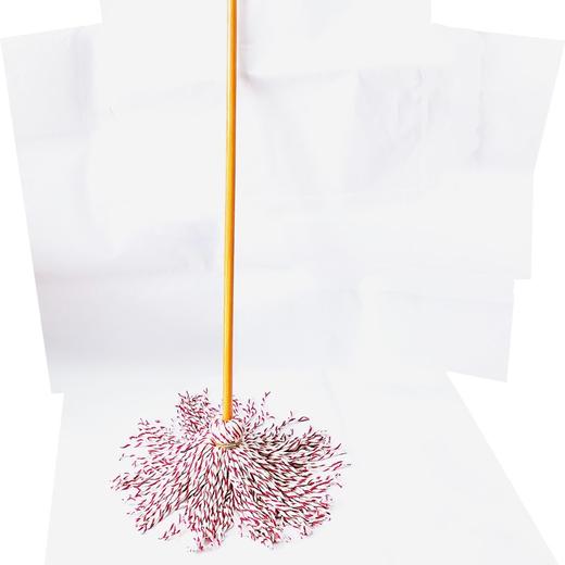 棉条拖把木柄铁箍棉纱地拖 商品图1