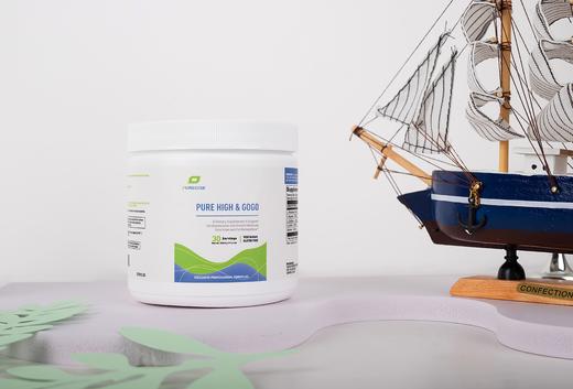 【新版本零辅料-儿童长高生长因子-不含可可粉 】Pure High GoGo 超纯版 儿童长高推荐 五种身高生长因子必须氨基酸自然分泌 远离小个子 不含任何激素 Purecise 商品图1