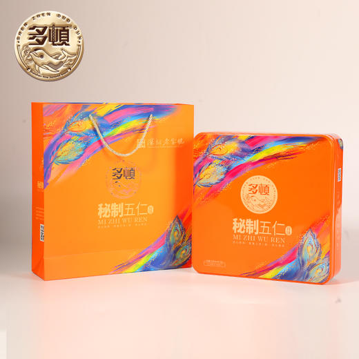 【严选】多顿月饼礼盒秘制五仁4饼710g（厂家直发） 商品图3