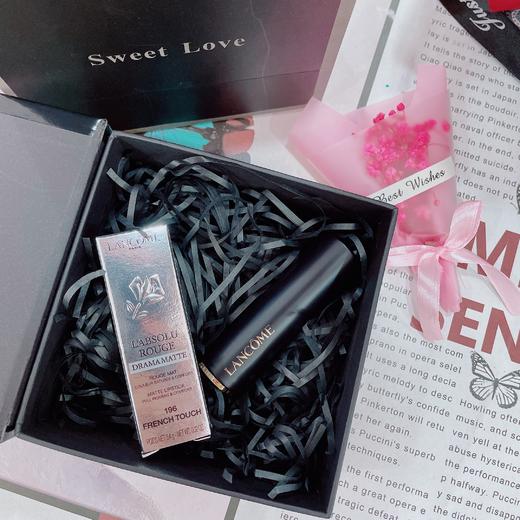 【法国兰蔻】LANCOME 全新兰蔻小蛮腰唇膏哑光口红196# 商品图5