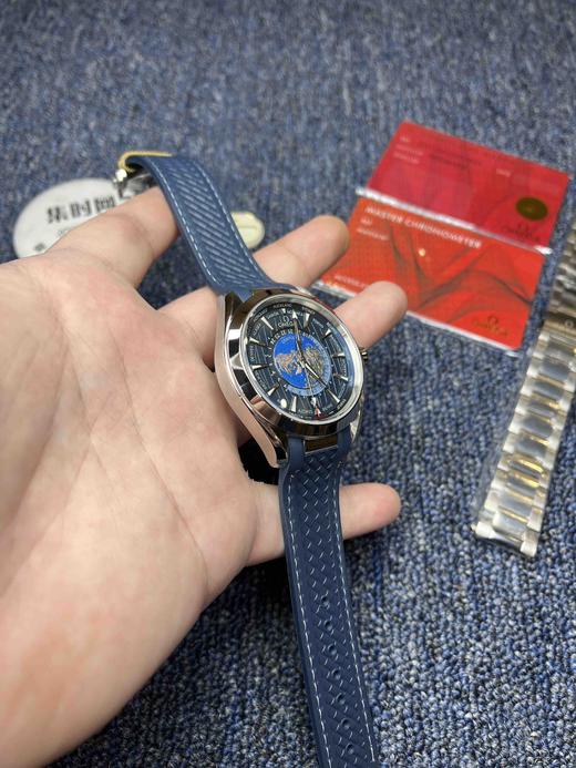 VS欧米茄海马世界时系列 43MM Aqua Terra 世界时腕表 商品图2