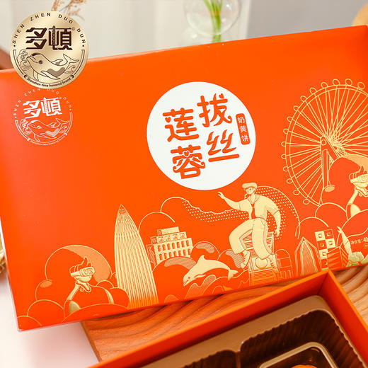 【严选】多顿月饼礼盒拔丝莲蓉8饼1味400g（厂家直发） 商品图5