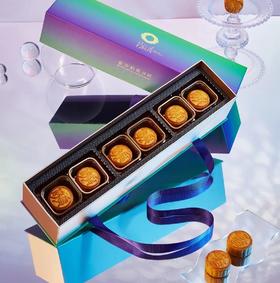 中秋好礼300克掬月•金沙奶黄月饼