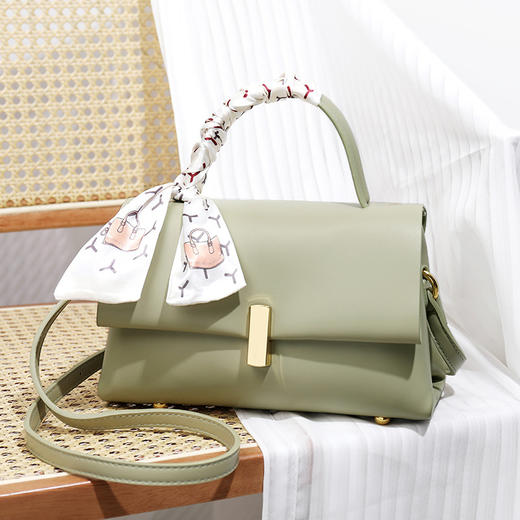 新款小众潮流单肩腋下丝巾女包HD2773 商品图7