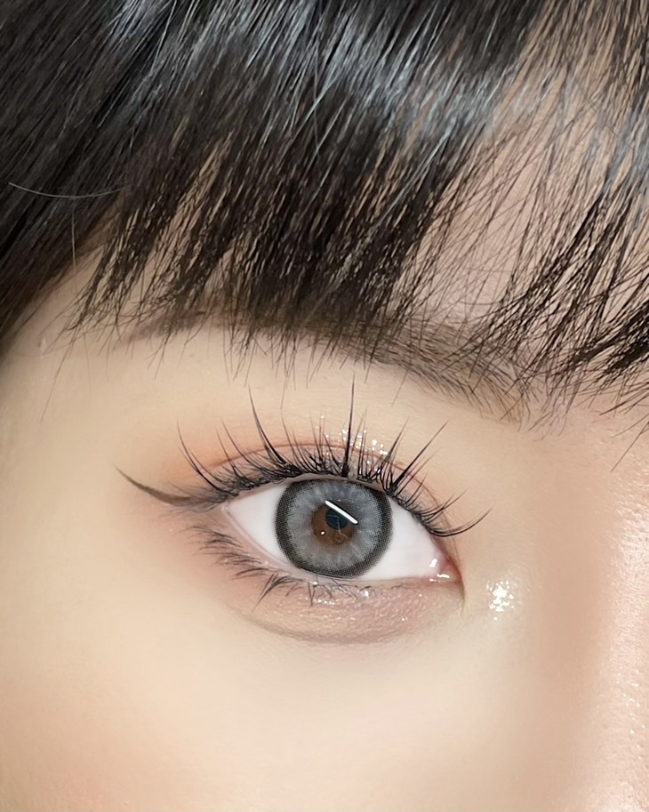 CLAIRECOLOR年抛隐形眼镜 女王蜂灰14.5mm 一副/2片-VVCON美瞳网10