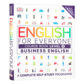 DK人人学英语 商务英语2 英文原版 English for Everyone Business English Level 2 Course Book 进口原版自学教材书籍 英文版