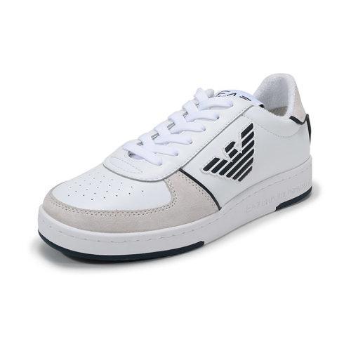 EA7/EA7 男女中性皮革系带休闲运动 X8X073 XK176 商品图1