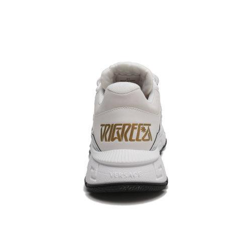 VERSACE/范思哲【22春夏新款】男士织物配皮TRIGRECA系带休闲运动鞋 DSU8094 D18TCG 商品图2