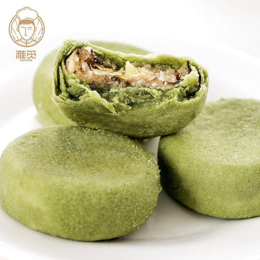 雅觅 雨花茉莉茶饼280g 8枚 鲜花饼特产小吃 营养休闲食品零食 商品图3