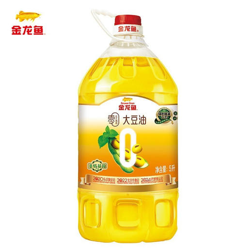 金龙鱼零反式脂肪非转基因大豆油5升 商品图0