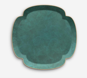 朱炳仁·铜｜四喜福庆茶碟