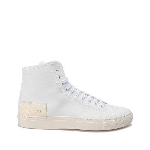 COMMON PROJECTS男士织物高帮系带休闲运动鞋帆布鞋 5209 商品图5