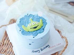 卡通主题款 Toy Story玩具总动员三眼仔 手绘 男孩女孩造型蛋糕