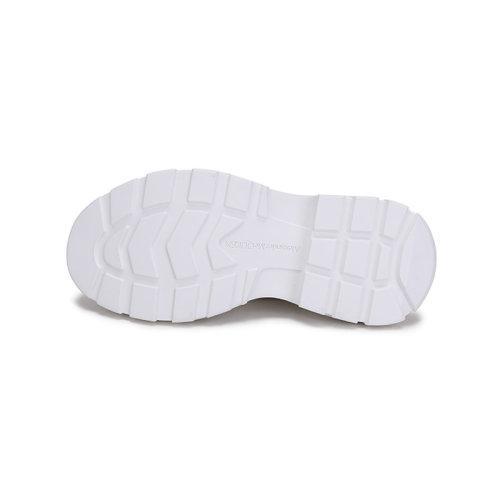 Alexander McQueen/亚历山大麦昆【22春夏新款】男士Tread Slick系列牛皮革/橡胶系带厚底休闲鞋涂鸦标志 682423 WIABD 商品图8