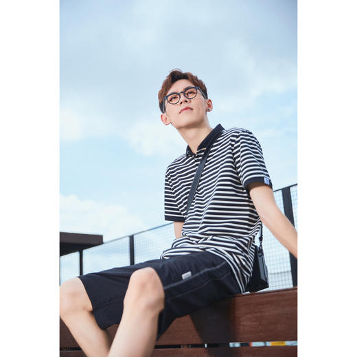 【断码清仓】HX 夏季休闲五分裤S206220110101/02短裤 商品图3