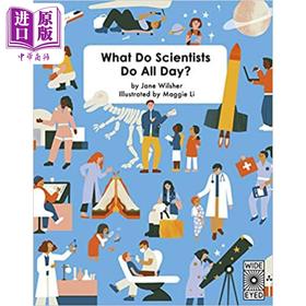 【中商原版】What Do Scientists Do All Da 科学家们整天在做什么 英文原版儿童绘本 科学与自然规律主题 7到12岁