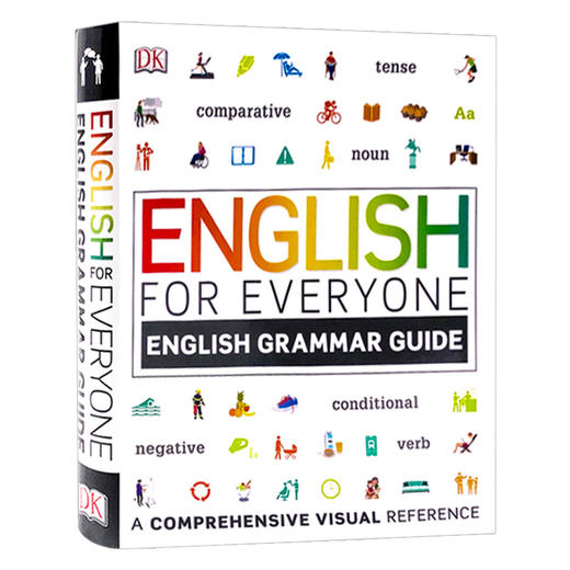 DK英语语法 DK人人学英语语法指南 英文原版 English for Everyone English Grammar Guide 英文版综合训练参考书小花生网推荐读物 商品图1