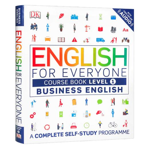 DK人人学英语 商务英语1 英文原版 English for Everyone Business English Level 1 英文版原版自学教材书籍 小花生网推荐读物 商品图3